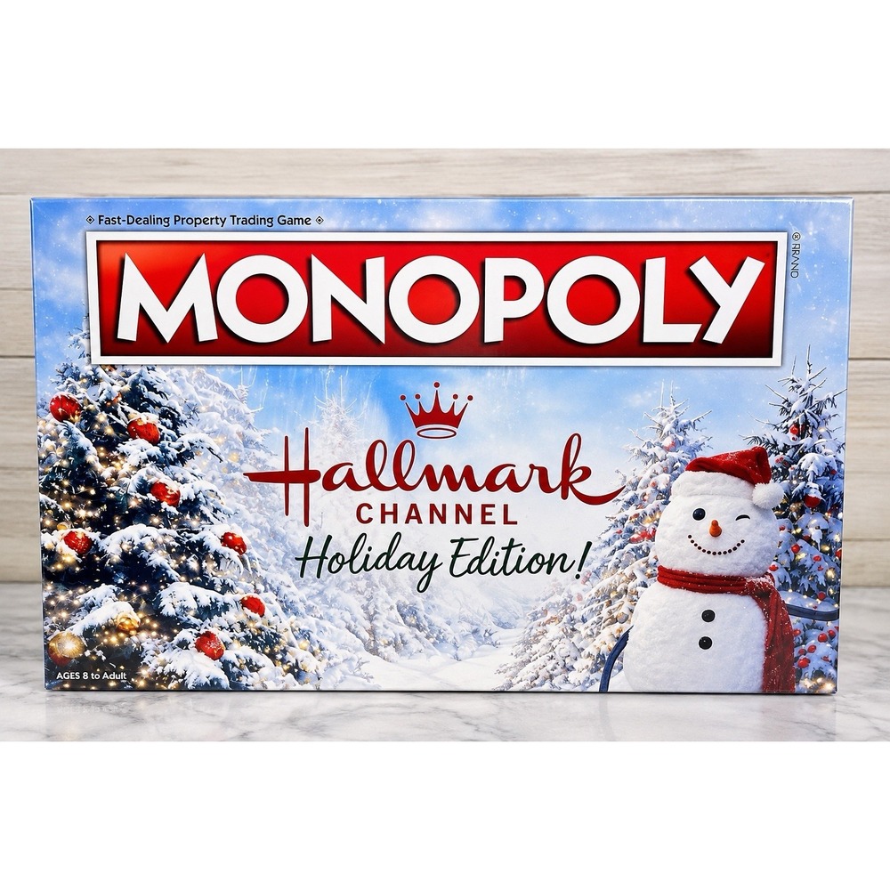 Monopoly Hallmark Channel Countdown to Christmas Edition Board Game NEW & SEALED